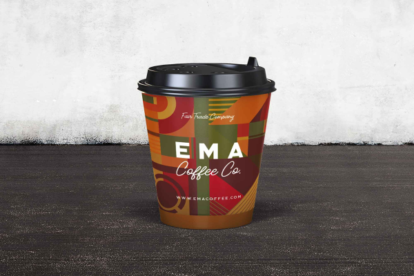 Coffee Paper Cup Mockup