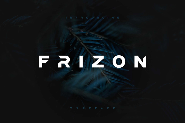 Frizon Display Typeface Font