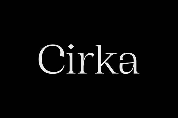 Cirka Serif Font