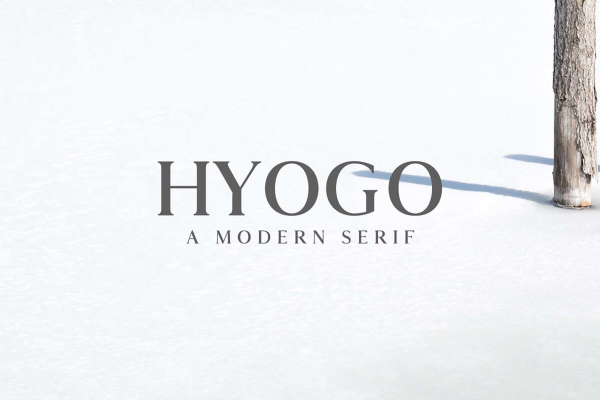Hyogo Modern Serif Font