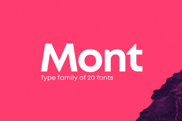 Mont Font Family