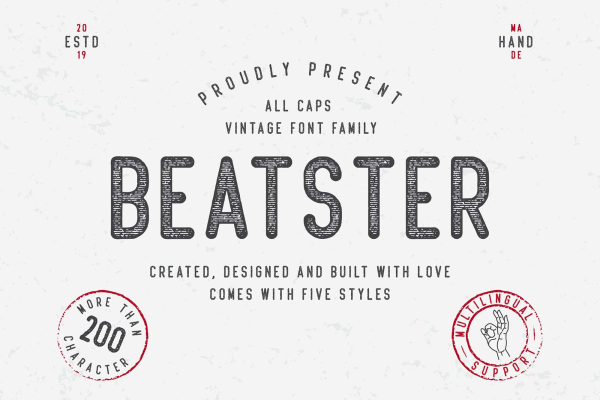 Beatster Font