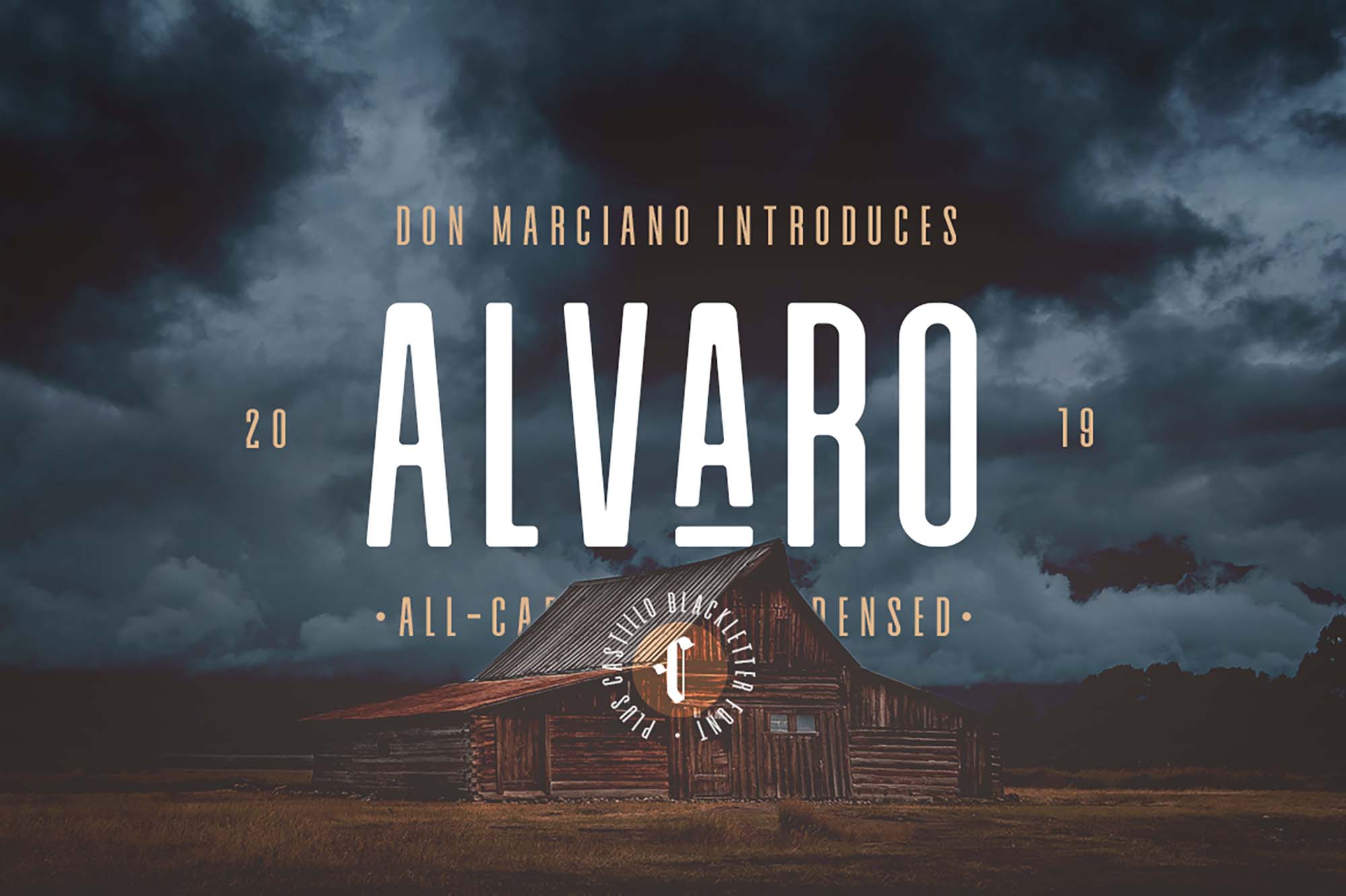 Alvaro Condensed Font