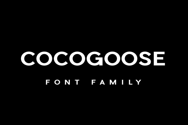 Cocogoose Classic Font Family