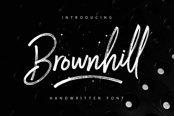 Brownhill Script Font