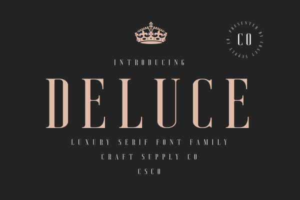 Deluce Serif Font