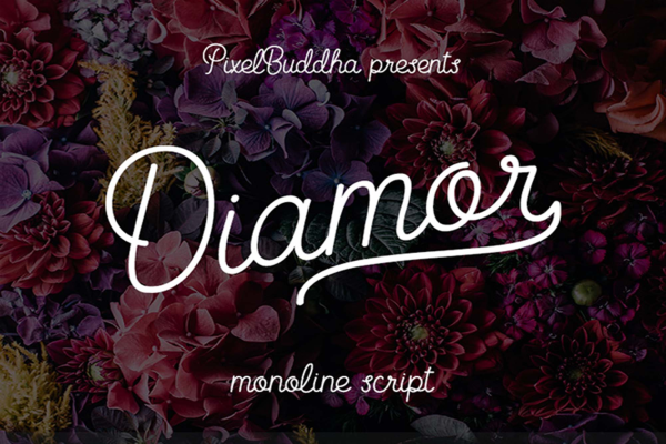 Diamor Script Font