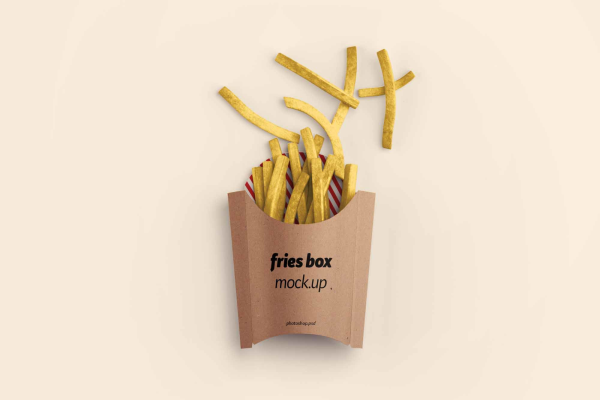 Fries Mockup