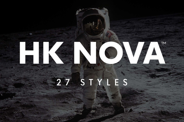 HK Nova Sans Serif Typeface Font