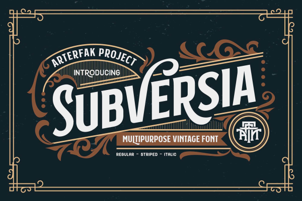 Subversia Typeface Version