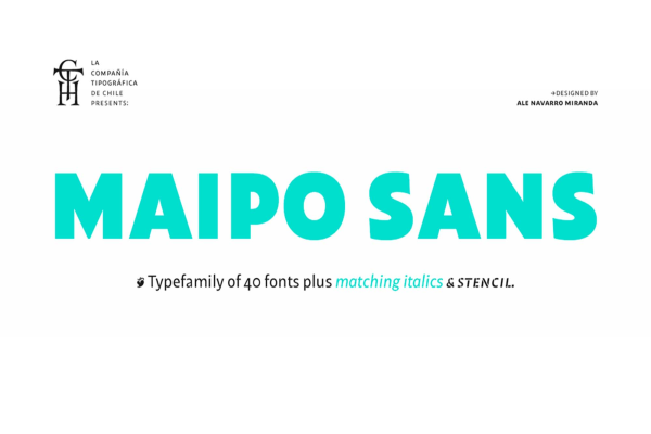 Maipo Sans Font Family