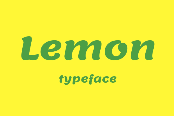 Lemon Font