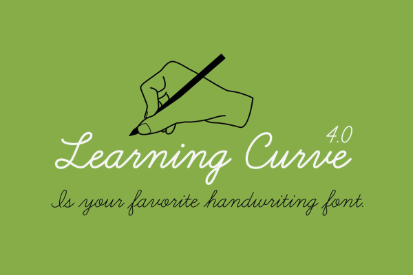 Learning Curve Font