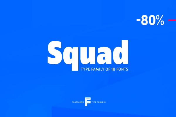 Squad Font Family