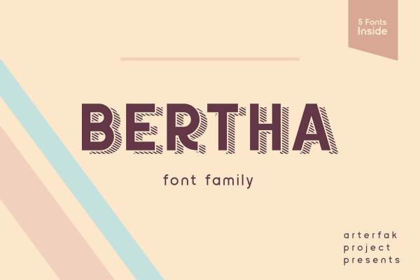 Bertha Font Family