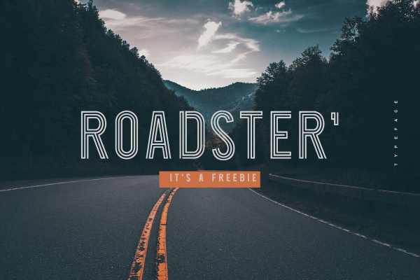 Roadster Font