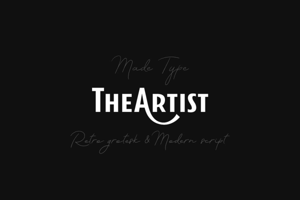 Artist Duo Font