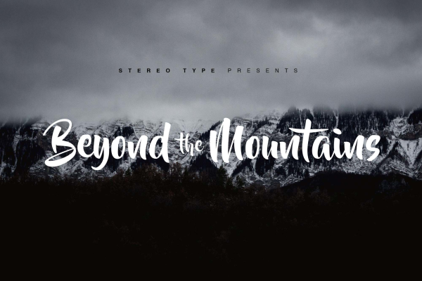 Beyond The Mountains Font