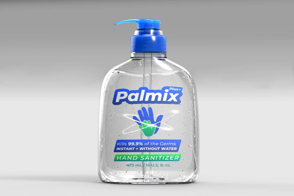 Hand Sanitizer Bottle Mockup