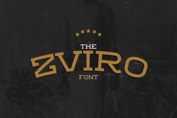 Zviro Slab Font