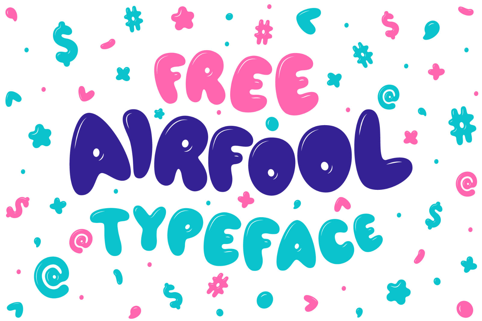 Airfool Balloon Style Font