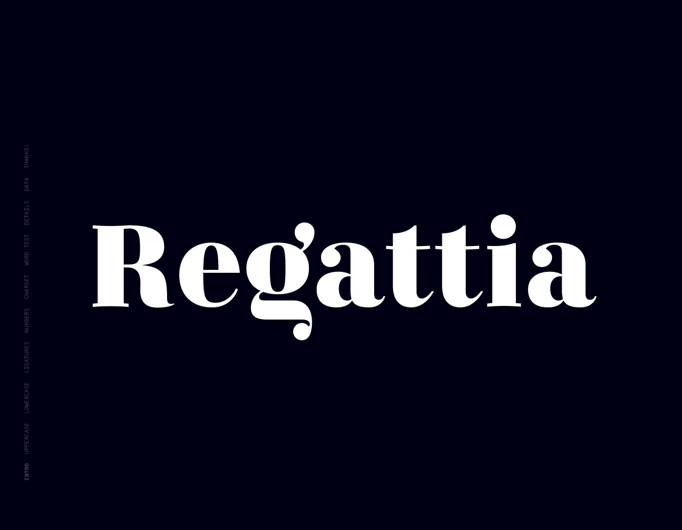 Regattia Serif Font