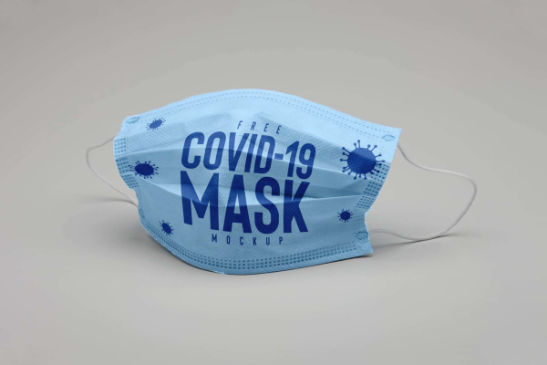 Covid-19 Face Mask Mockup