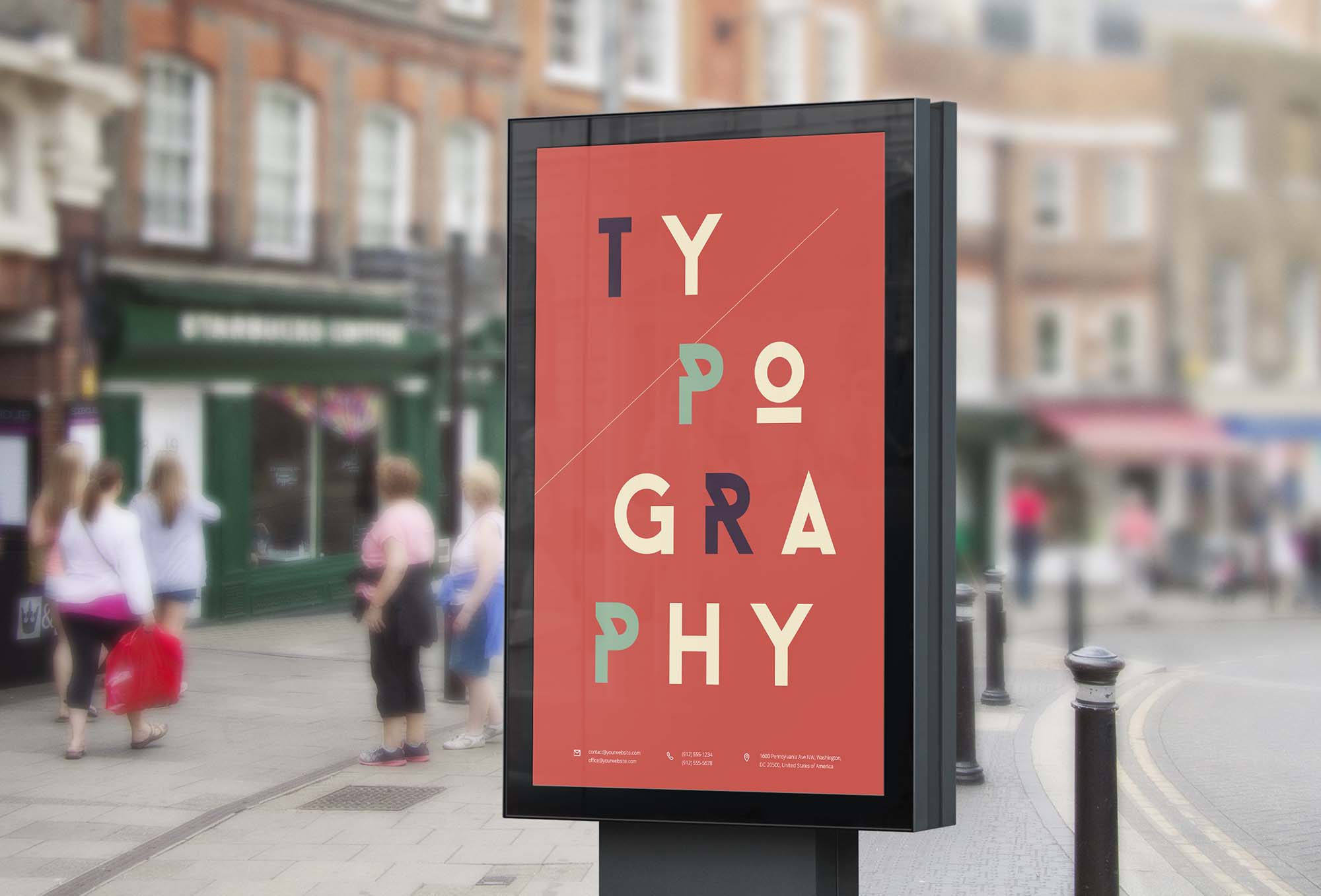 Billboard Mockup in a Realistic Environment