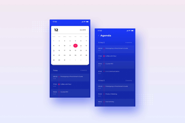 Calendar UI Template