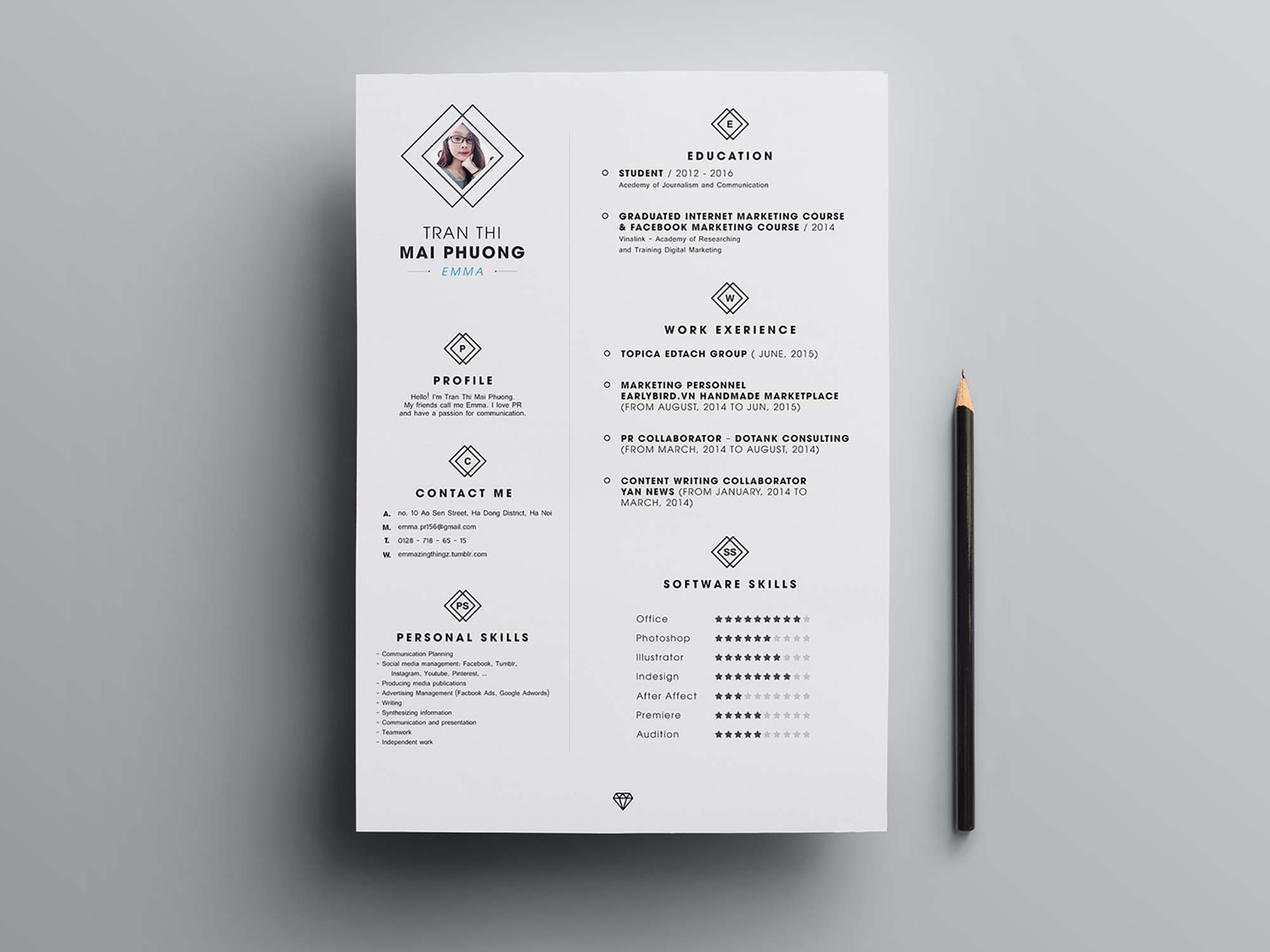 Creative Resume Template