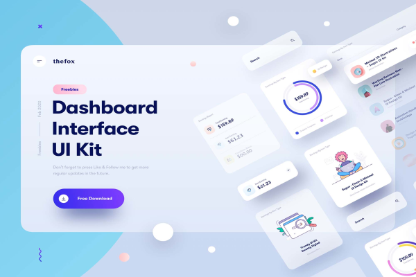 Dashboard Interface UI Kit