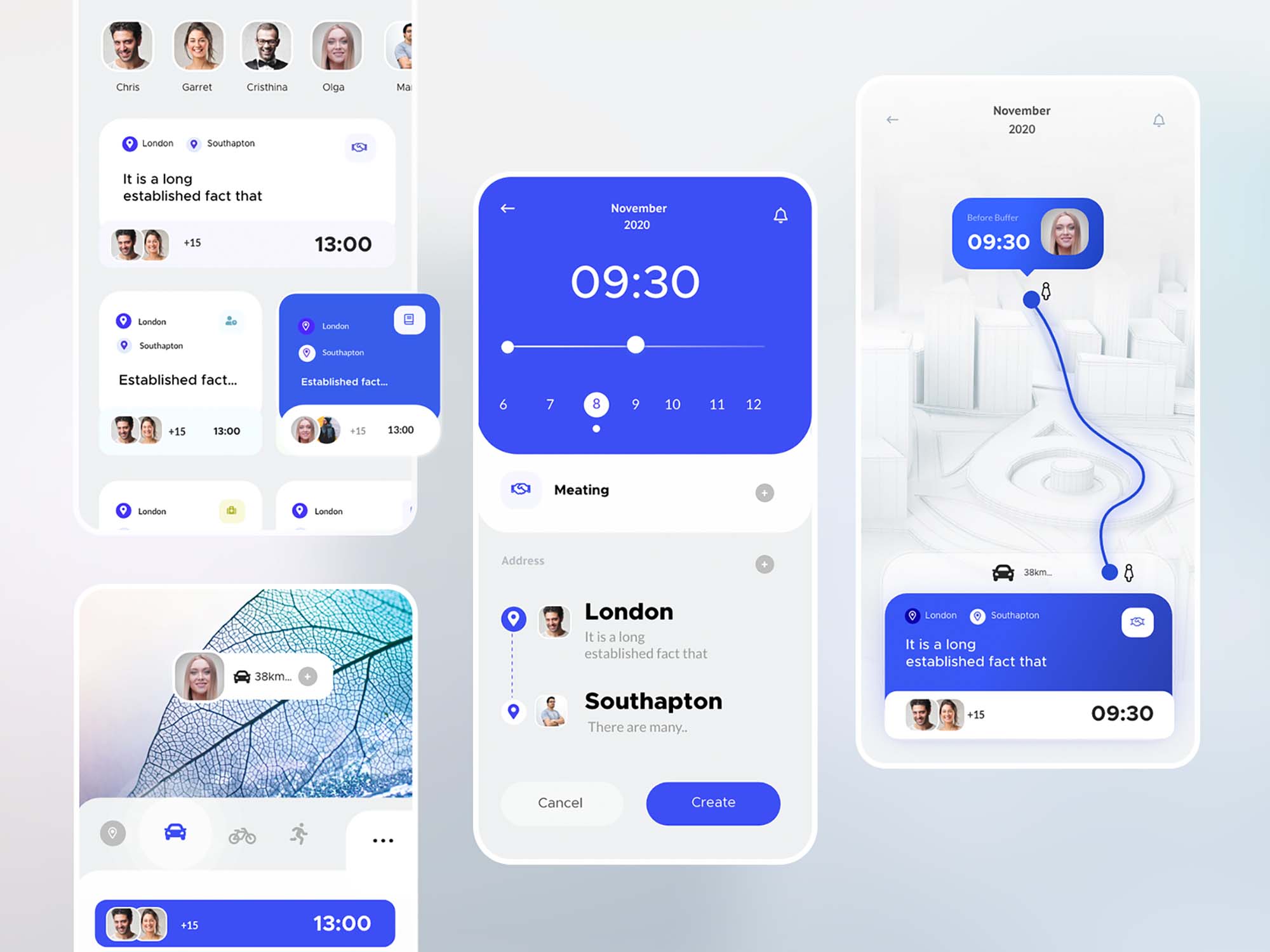 Calendar Appointment Ui Kit