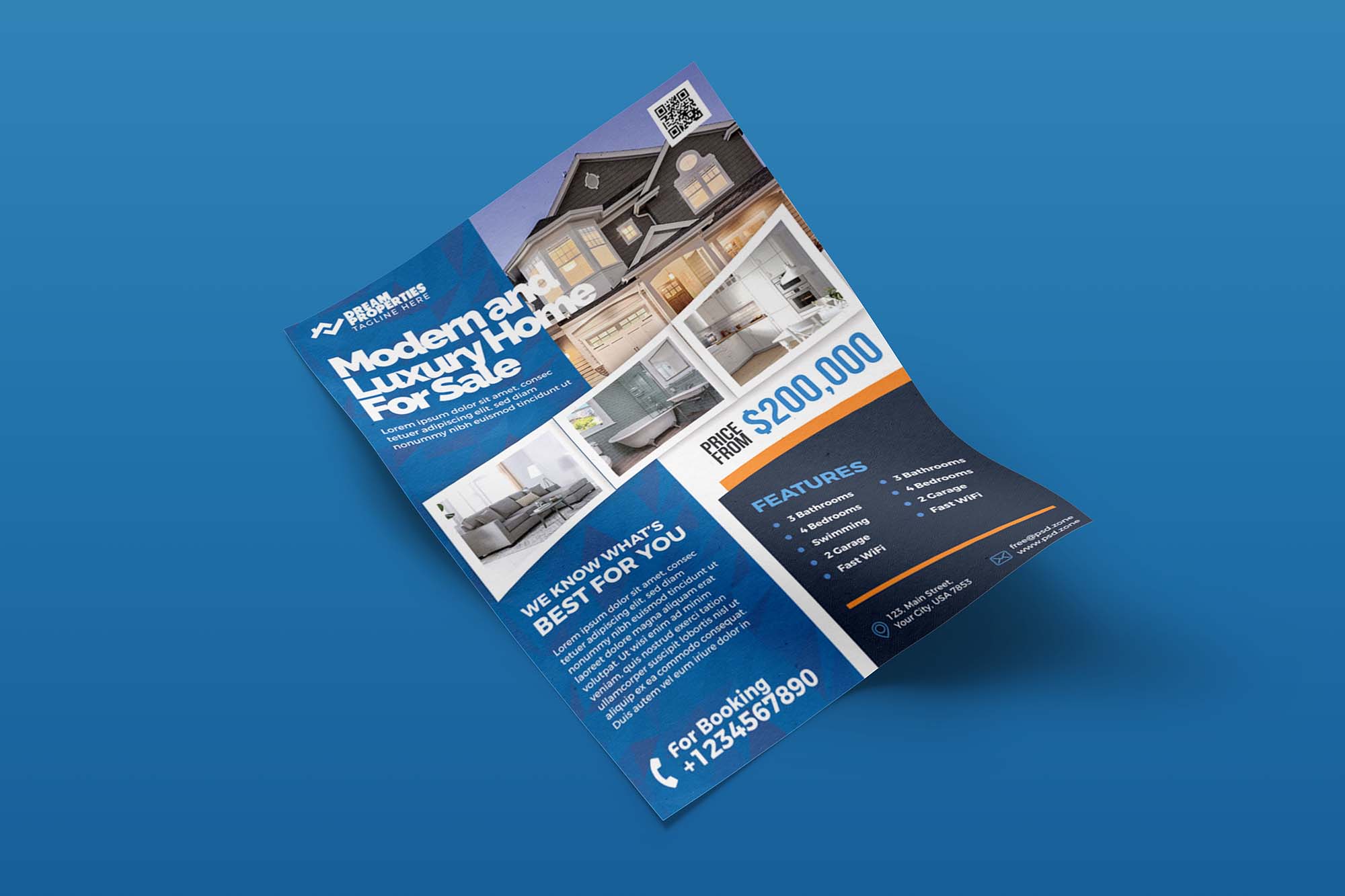 Real Estate Business Flyer Template