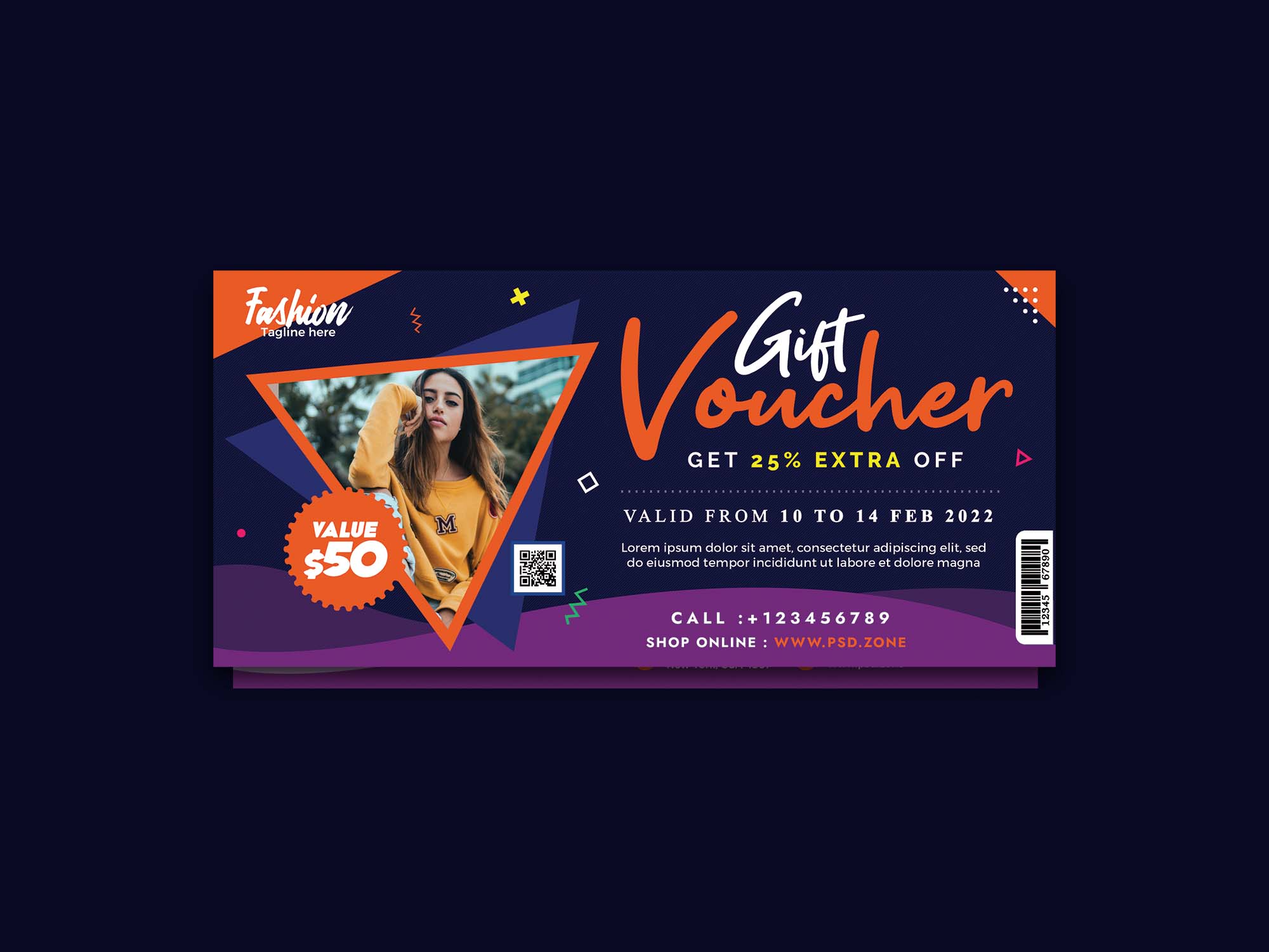 Present Voucher Template