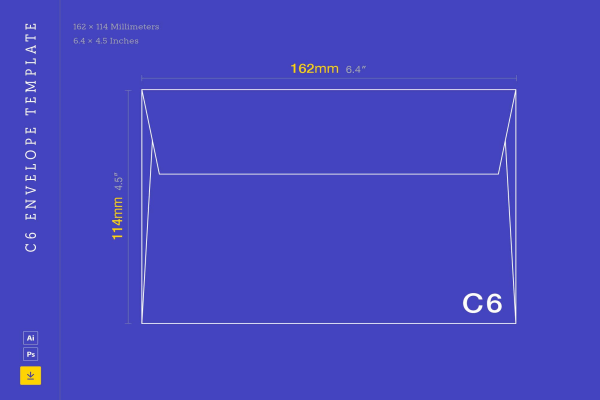 C6 Envelope Template