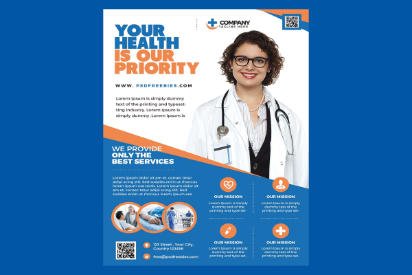 Health Care Flyer Template