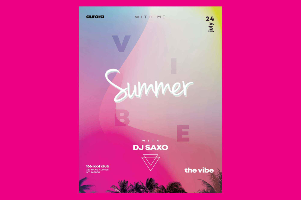 Summer Vivid Flyer Template