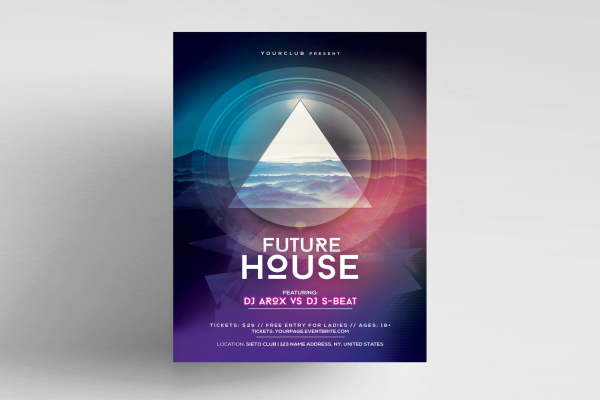 Futuristic Flyer Template