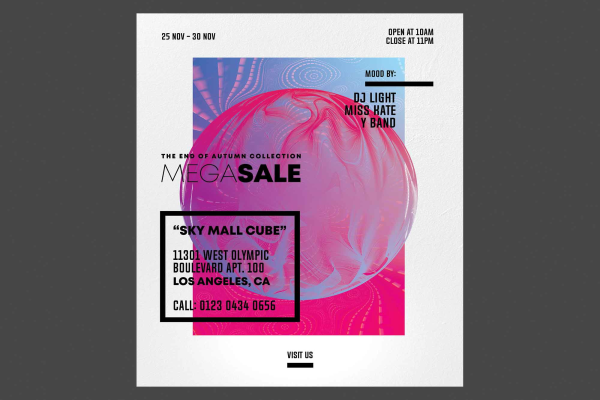 Weekend Sale Flyer Template