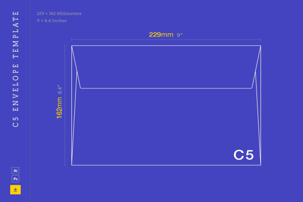 C5 Envelope Template