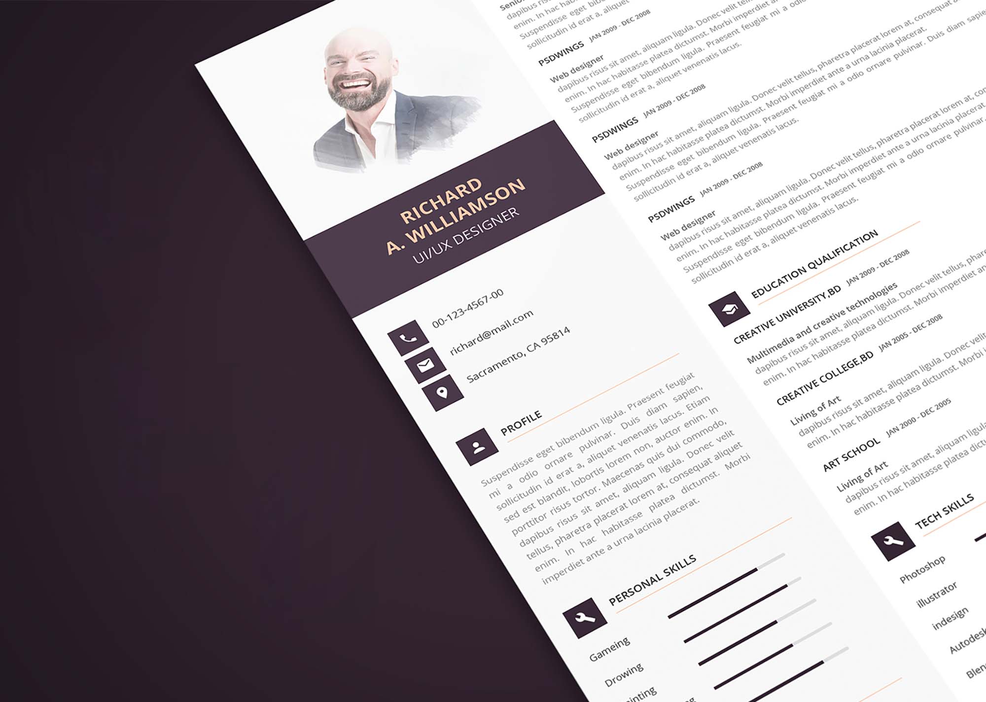 New Creative Resume Template