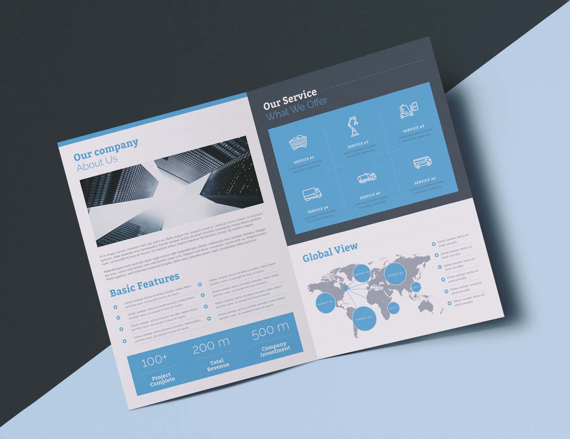 Company Profile Brochure Template