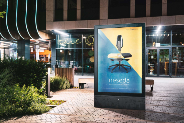 Night Lightbox Mockup