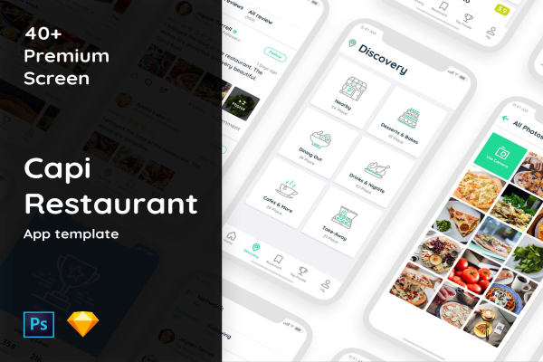 Capi IOS Restaurant Ui Kit