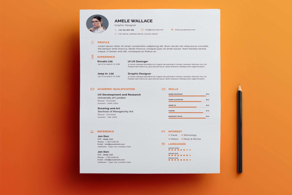 Smart Resume / CV with Cover Letter