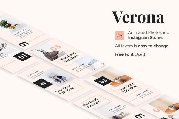 Verona Instagram Story Template