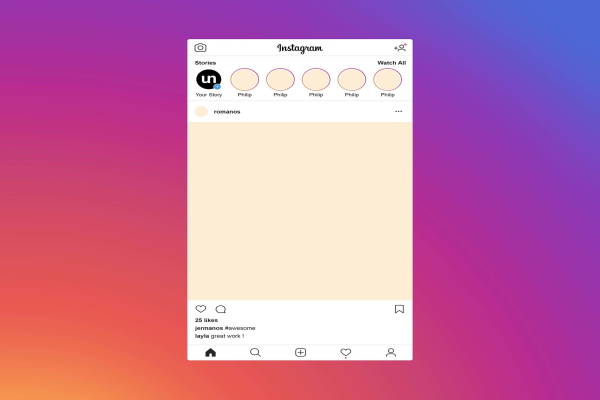 Instagram Post Mockup