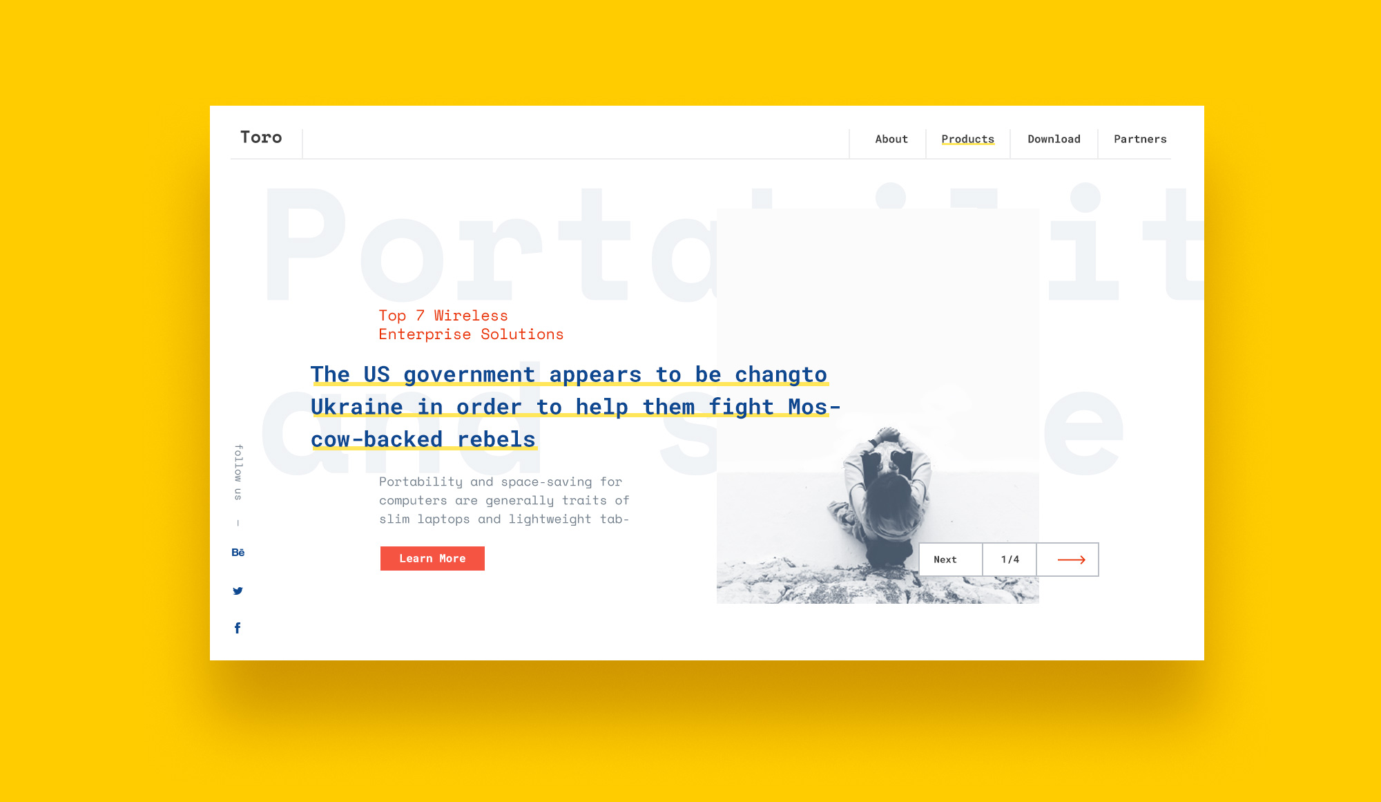 Toro Web Layout Templates