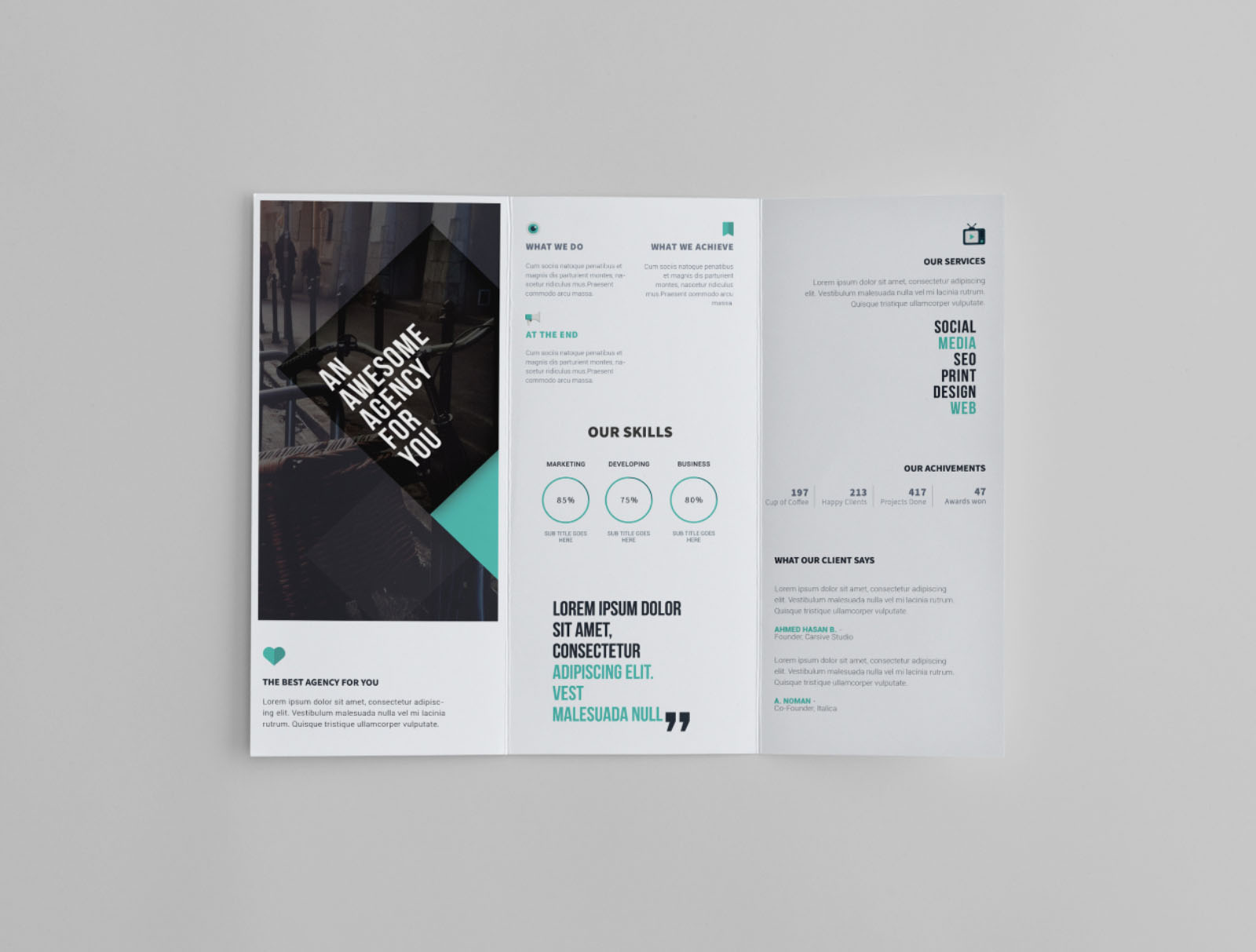 Trifold Brochure Template