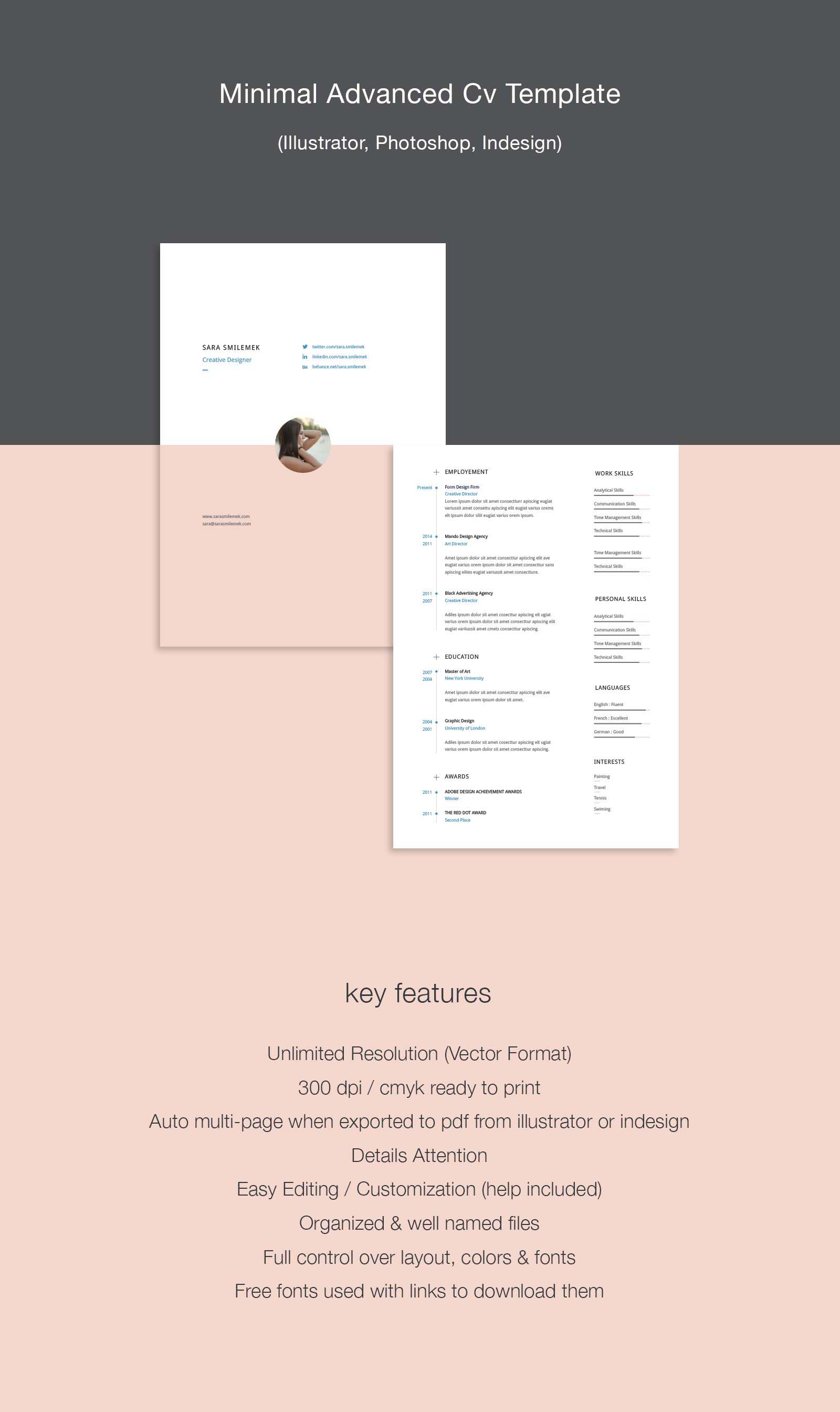 New Minimal Resume Template